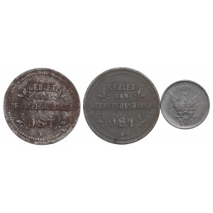Königreich Polen und Ober-Ost, Kursmünzensatz