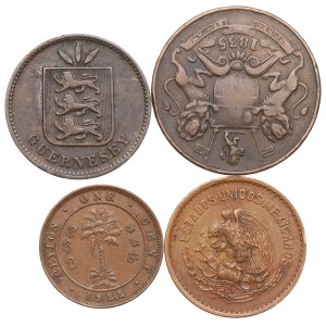 Lot of copper coins