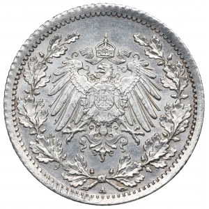 Germany, 1/2 mark 1914 A
