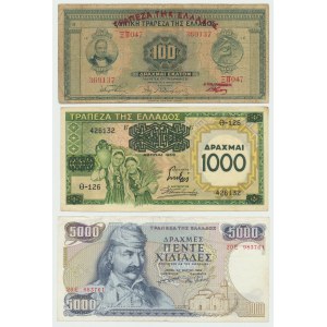 Griechenland, Banknotensatz