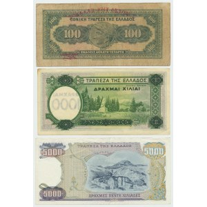 Griechenland, Banknotensatz