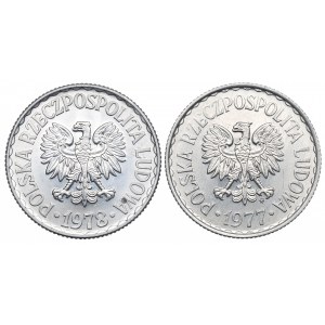 People's Republic of Poland, Set of 1 Gold 1977-78