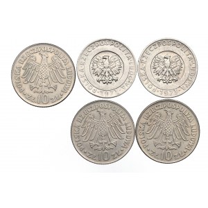 PRL, Zestaw 10 złotych 1964 i 20 złotych 1973