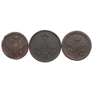 Russia, Lot of copper coins
