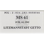 Litzmannstadt Ghetto, 10 mark 1943 Al
