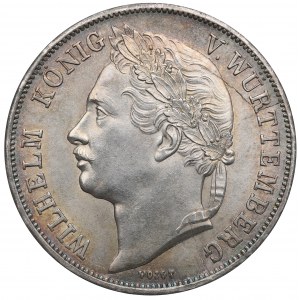 Germany, Wuertemberg, 1 gulden 1841 - 25 years of reign