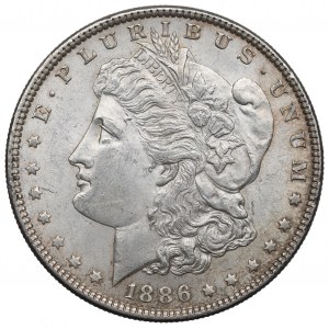 USA, Morgan dollar 1886