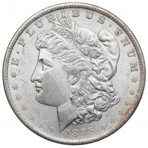 USA, Dollaro Morgan 1885 O