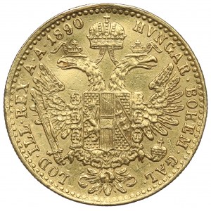 Austria, Franz Joseph, Ducat 1890