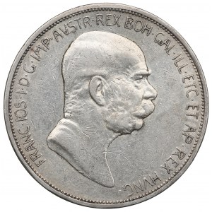 Austria, Franz Joseph, 5 corona 1908