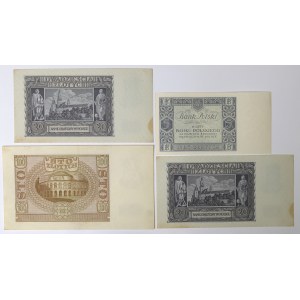 II RP and GG, Set of 5-100 gold 1930-40