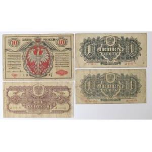 GG i PRL, Zestaw banknotów