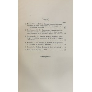 Muzeum Wielkopolskie w Poznaniu, Rocznik II 1924