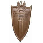PRL, Odznaka grunwaldzka z legitymacją, Jarocin 1946