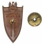 PRL, Odznaka grunwaldzka z legitymacją, Jarocin 1946
