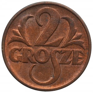 Second Republic, 2 pennies 1938