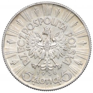II RP, 5 zl. 1936 Piłsudski