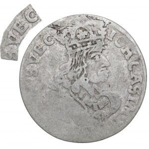 John II Casimir Vasa, 6 groschen 1662, Bromberg