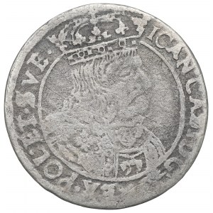 John II Casimir, 6 groschen 1661, Lviv