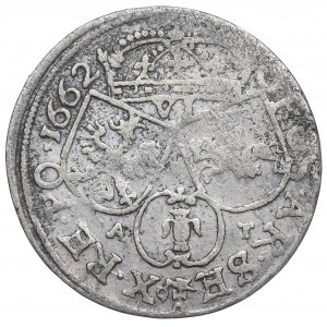 John II Casimir, 6 groschen 1662, Cracow