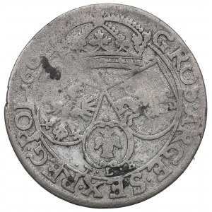 John II Casimir, Sixpence 1660, Cracow