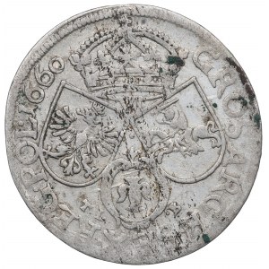 John II Casimir, Sixpence 1660, Cracow