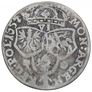 John II Casimir, 6 groschen 1657, Cracow