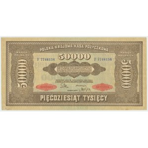 II RP, 50,000 Polish marks 1922 F