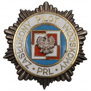 PRL, Odznaka Zasłużony Pilot Wojskowy PRL