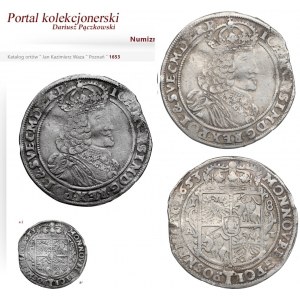 John II Casimir, 18 groscehn 1653, Posen