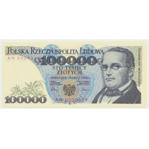 Peoples Republic of Poland, 100000 zloty 1990 AH - PMG 67EPQ