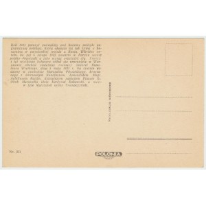 II RP, Cartolina Marsz. Piłsudski - Centenario della morte di Napoleone