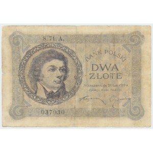 II RP, 2 zloty February 28, 1919 S. 71. A