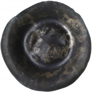 Western Pomerania, Szczecin, 13th century brakteat, griffin head to the right - rare