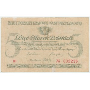II RP, 5 Polish marks 1919 IB