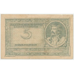 II RP, 5 Polish marks 1919 IB