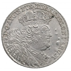 Saxony, Friedrich August II, 18 groschen 1755