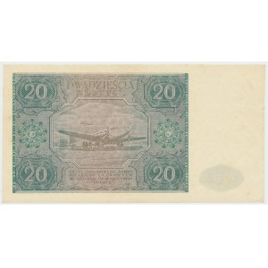 PRL, 20 Zloty 1946 D