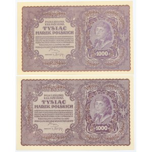 Second Republic, Set of 1,000 marks 1919