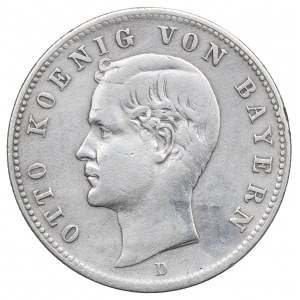 Germany, Bayern, 2 mark 1896