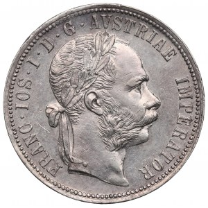Austria, Franz Joseph I, 1 florin 1888