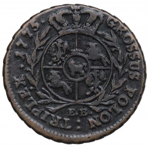 Stanisław August Poniatowski, Trojak 1775 EB