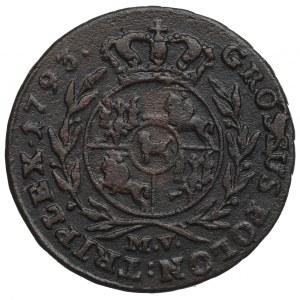 Stanislaus Augustus, 3 groschen 1793 MV