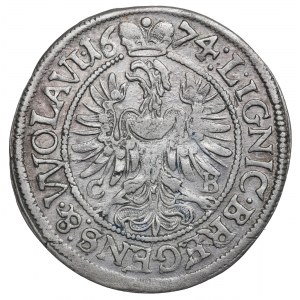 Silesia, Georg Wilhelm, 3 kreuzer 1674, Brieg
