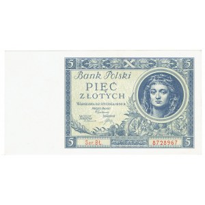 II RP, 5 złotych 1930 BŁ