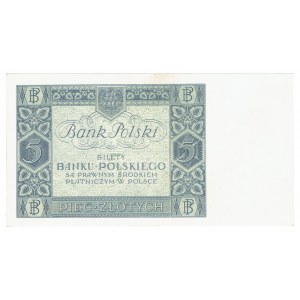 II RP, 5 złotych 1930 BŁ