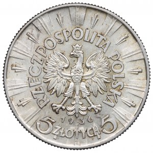II RP, 5 zl. 1936 Piłsudski