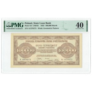 II RP, 100,000 Polish marks 1923 A - PMG 40