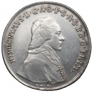 Rakúsko, Salzburg, Jerome Joseph, Thaler 1773