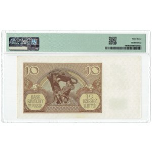GG, 10 gold 1940 - L - PMG 64
